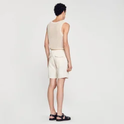 Homme SANDRO Short En Coton
