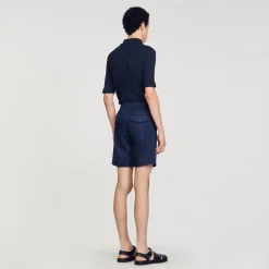 Homme SANDRO Short En Coton