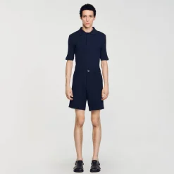 Homme SANDRO Short En Coton