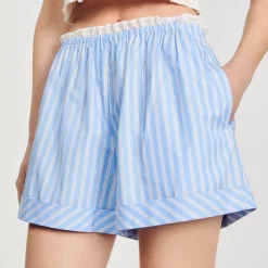 Femme SANDRO Short Large En Coton