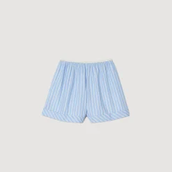 Femme SANDRO Short Large En Coton