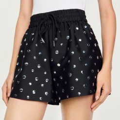 Femme SANDRO Short Orné De Pastilles
