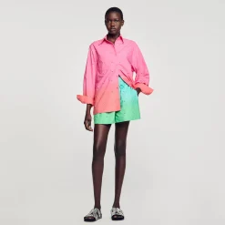 Femme SANDRO Short Strassé
