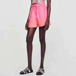 Femme SANDRO Short Strassé