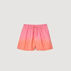 Femme SANDRO Short Strassé