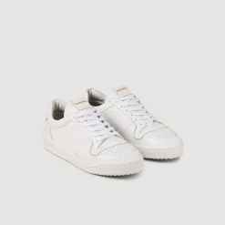 Homme SANDRO Sneakers Basses En Cuir