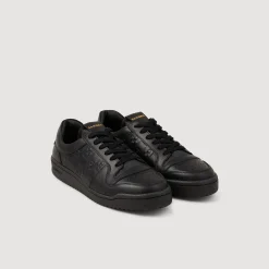 Homme SANDRO Sneakers Basses En Cuir
