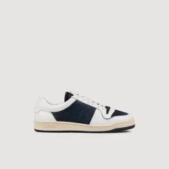Homme SANDRO Sneakers Basses En Cuir