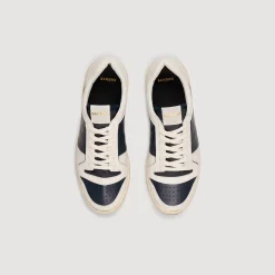 Homme SANDRO Sneakers Basses En Cuir