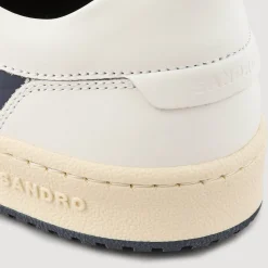 Homme SANDRO Sneakers Basses En Cuir