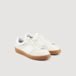 Homme SANDRO Sneakers En Cuir