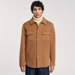 Homme SANDRO Surchemise Double Face