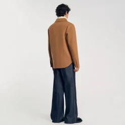 Homme SANDRO Surchemise Double Face