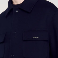 Homme SANDRO Surchemise Double Face
