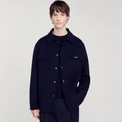 Homme SANDRO Surchemise Double Face