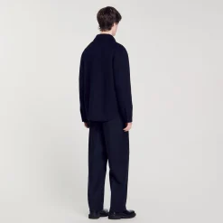 Homme SANDRO Surchemise Double Face