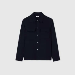 Homme SANDRO Surchemise En Laine
