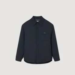 Homme SANDRO Surchemise Ouatinée Oversize