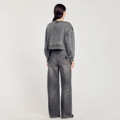 Femme SANDRO Sweat à Col Bijoux