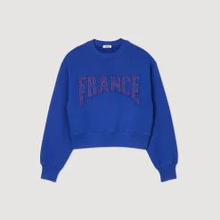 Femme SANDRO Sweat Brodé France