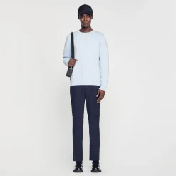 Homme SANDRO Sweat Molletonné Brodé