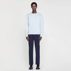 Homme SANDRO Sweat Molletonné Brodé