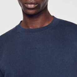 Homme SANDRO Sweat Molletonné Brodé