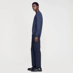Homme SANDRO Sweat Molletonné Brodé