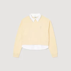Femme SANDRO Sweatshirt 2 En 1