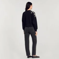Femme SANDRO Sweatshirt Bijou
