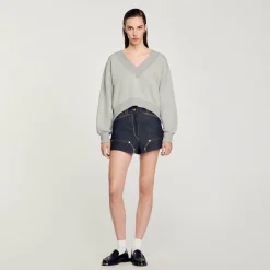 Femme SANDRO Sweatshirt Court