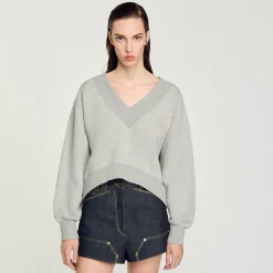 Femme SANDRO Sweatshirt Court