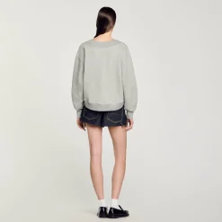 Femme SANDRO Sweatshirt Court