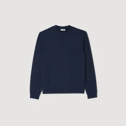 Homme SANDRO Sweatshirt Fleur En Coton