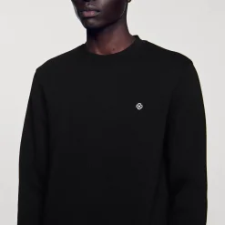 Homme SANDRO Sweatshirt Square Cross