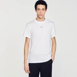 Homme SANDRO Tee-shirt à Manches Courtes