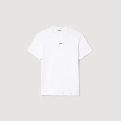 Homme SANDRO Tee-shirt à Manches Courtes