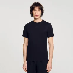 Homme SANDRO Tee-shirt à Manches Courtes