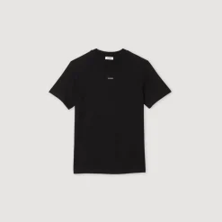 Homme SANDRO Tee-shirt à Manches Courtes