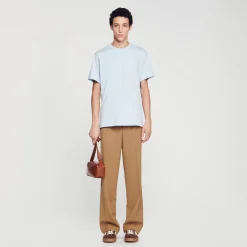 Homme SANDRO Tee-shirt à Manches Courtes