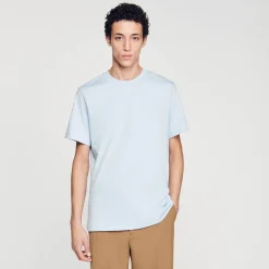 Homme SANDRO Tee-shirt à Manches Courtes
