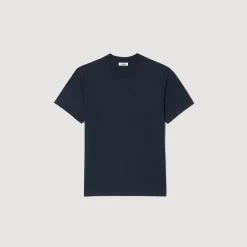 Homme SANDRO Tee-shirt à Manches Courtes