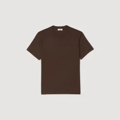 Homme SANDRO Tee-shirt à Manches Courtes