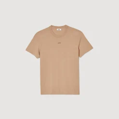 Homme SANDRO Tee-shirt à Manches Courtes