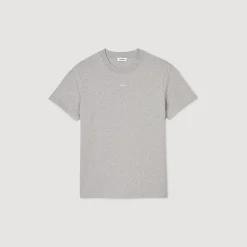 Homme SANDRO Tee-shirt à Manches Courtes