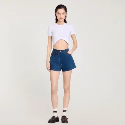 Femme SANDRO Tee-shirt Court
