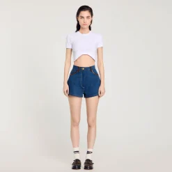 Femme SANDRO Tee-shirt Court