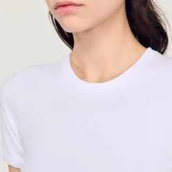 Femme SANDRO Tee-shirt Court