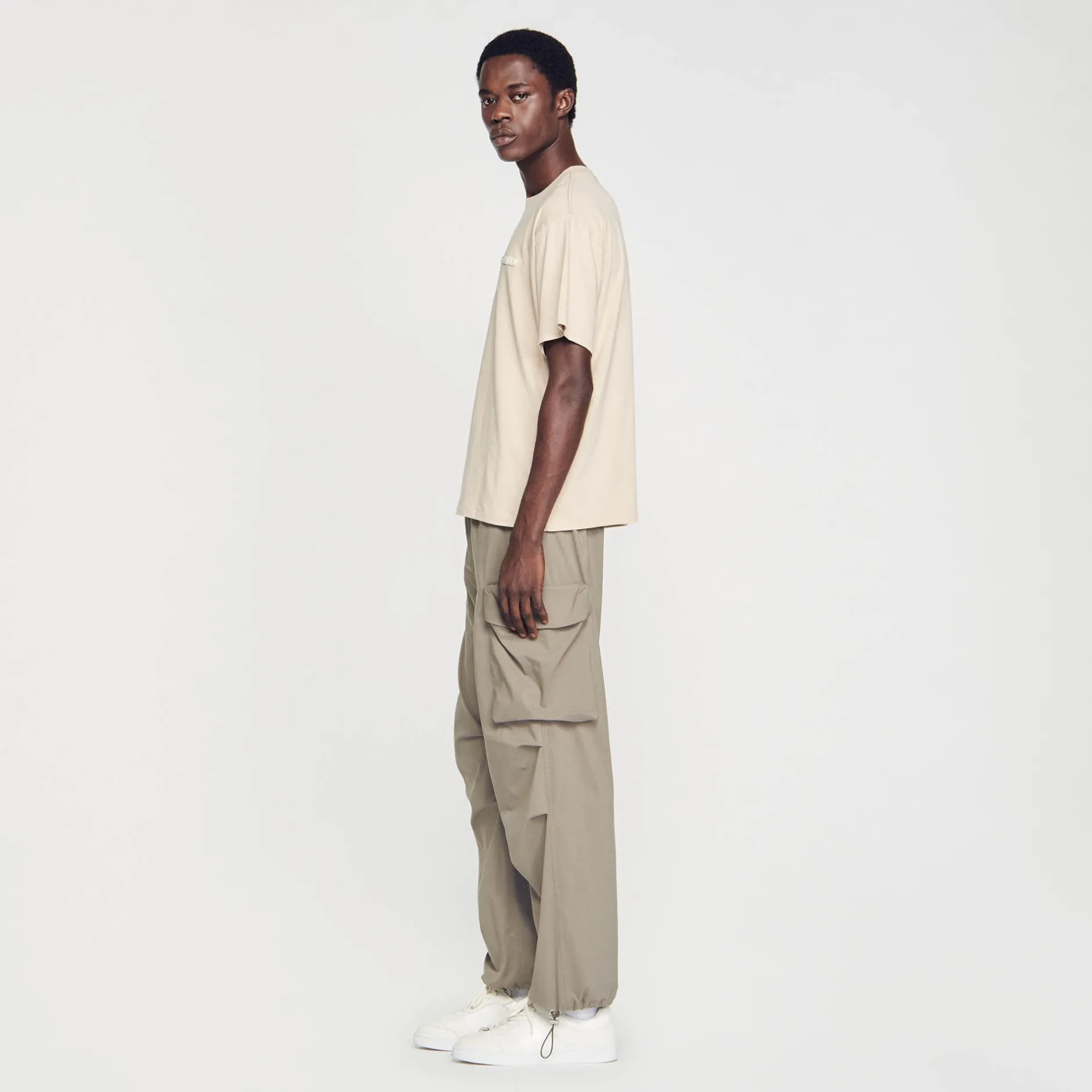 Homme SANDRO Tee-shirt En Coton