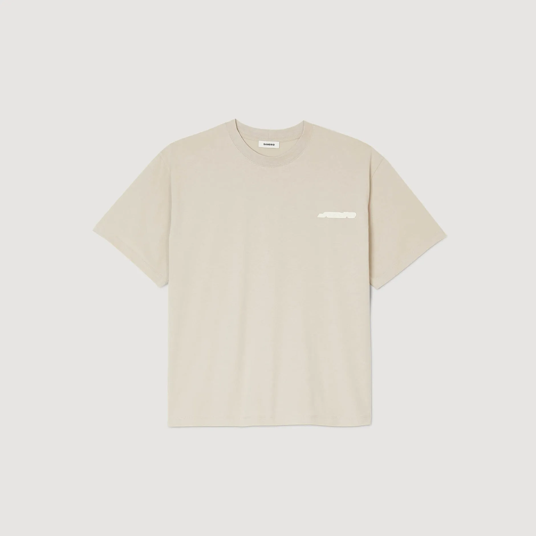 Homme SANDRO Tee-shirt En Coton